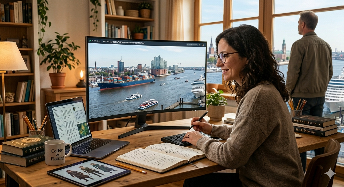 Wenn Daten zu Träumen werden: Die Entstehung eines KI-Romans